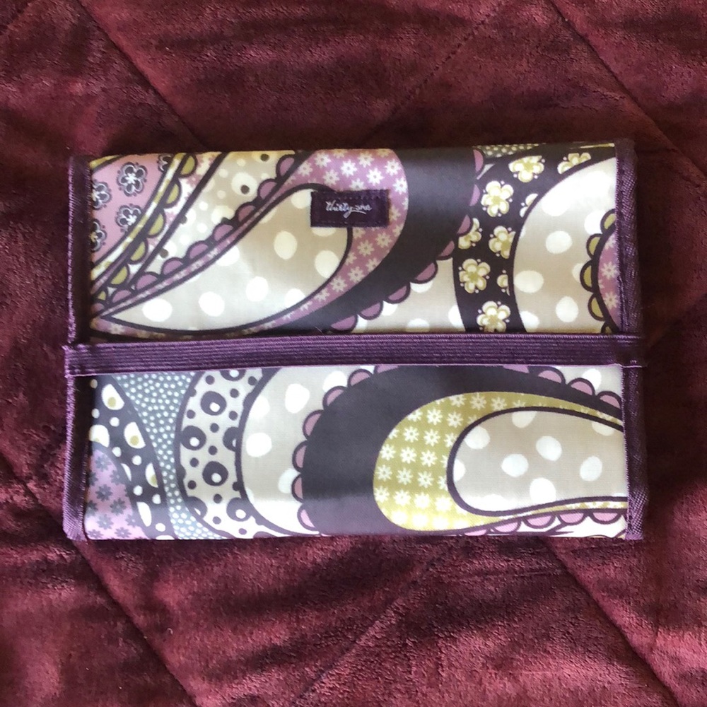 Thirty-One Purple Paisley Folding Organizer